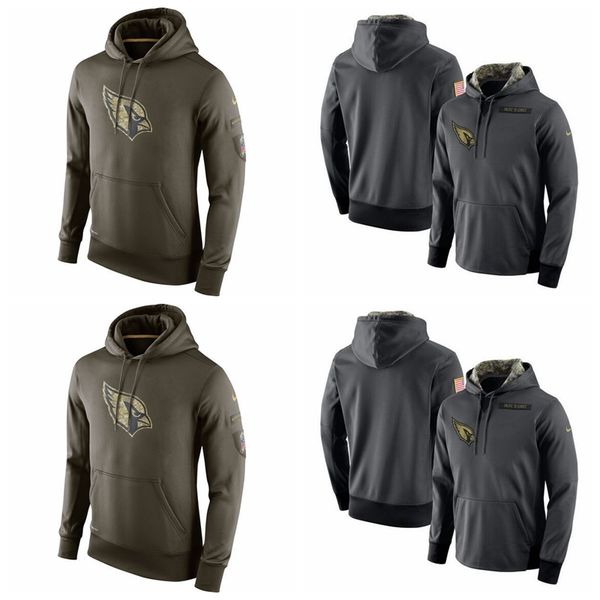 

men women youth arizona cardinals nike salute to service player performance nfl hoodie - anthracite, Blue;black