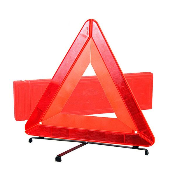 

warning triangle emergency warning triangle reflector safety kit automobile foldable international upgrade tripod