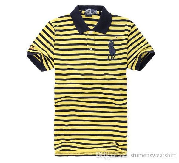 

summer ralph mens shirt lauren classic brand designer polo t-shirt striped letter embroidery pony logo fashion simple slim fit t-shirt top, White;black