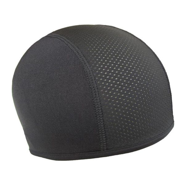 

skating helmet quick dry motorcycle elastic cycling cap soft bike riding sports hat bicycle windproof, Black