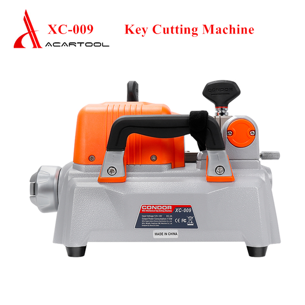 

xhorse condor xc009 key cutting machine for single-sided/double-sided keys with battery auto key programmer dhl ing