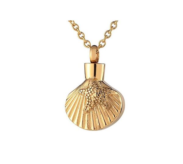Fashion Jewelry Collier étoiles de mer pendentif plaqué argent étoile de mer pendentif poids total