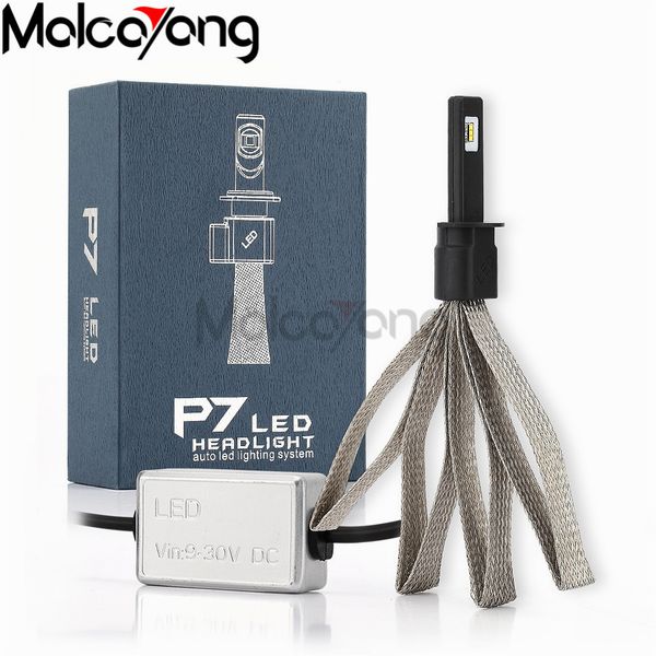 

p7 car led bulb h13 9004 9007 880 h3 h11 9005 9006 h7 h1 h4 led headlight fog light 12v 6000k white 9600lm