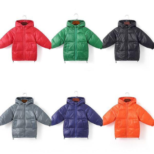 

children children's down winter men women children's clothing down jacket zhong xiao tong baby light jacket, Blue;gray