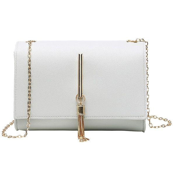 

women's fashion simple pure color single shoulder messenger bags 2019 new luxury handbags women bags designer borse da donna 30