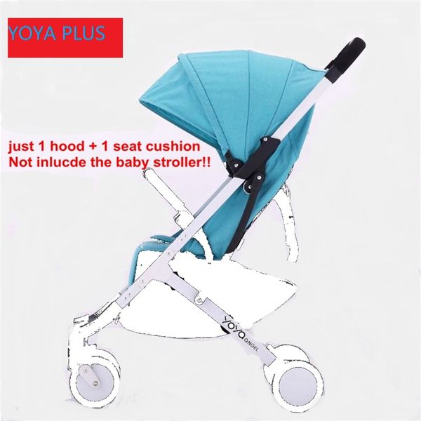 

yoyaplus seat sunshade cover seat pad pram mattress hood cushion pad no frame original stroller accessories baby throne time
