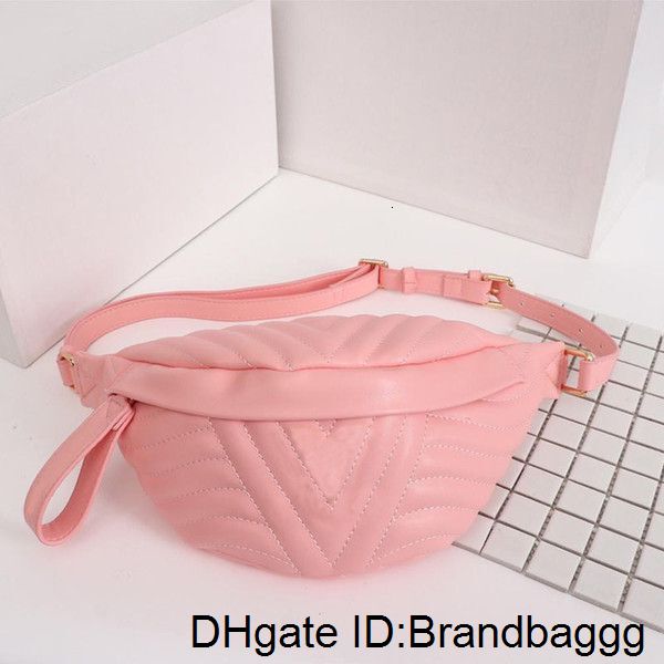 

2020 classic women men printing flower letters waist bags diamond lattice handbag crossbody belt bag bumbag leather messenger bag