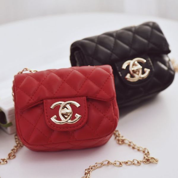

kids handbags baby purse kid messenger bag fashion princess girls shoulder bags toddler purses new mini bag girl, Black