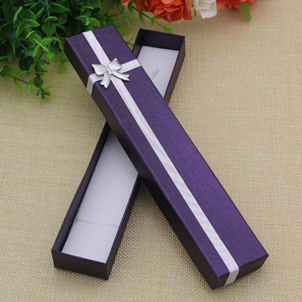 

12pcs bowknot jewelry box for earrings necklace paper box xmas gift holder, Pink;blue