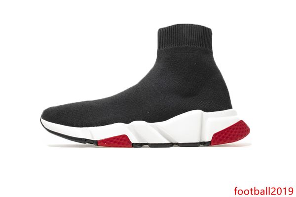 

designer sneakers speed trainer black red gypsophila triple black fashion flat sock boots casual shoes speed trainer runner