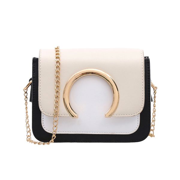 

women's fashion ring decoration patchwork crossbody shoulder bags 2019 new design ladies women's purses and hand bags #g2
