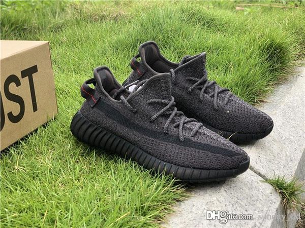 

лучший реальный черный 3 м светоотражающие kanye west дизайнер мужские женские кроссовки yeezreel yecheil цитрин облако белое свечение трене