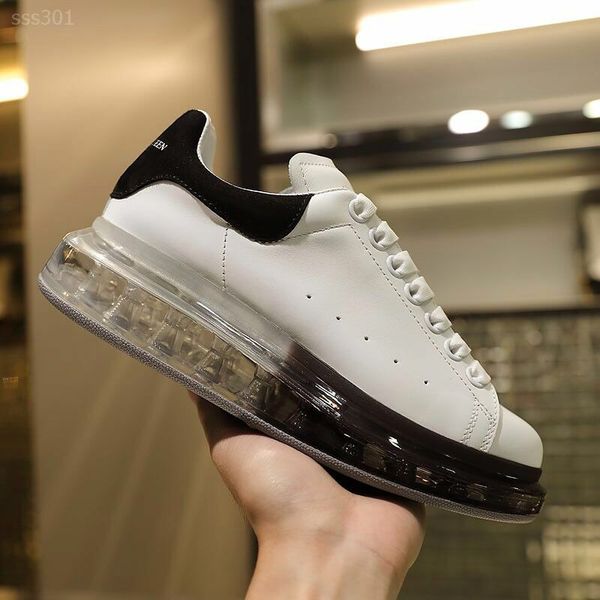 

selling shoes trainers white leather platform sneakers womens mens flat casual party wedding shoes suede sports sneakers, Black