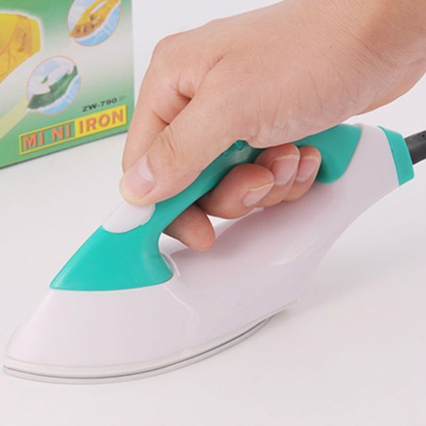 

electric iron mini portable traveling clothes dry travel equipment handheld household irons for clothes static dust-proof