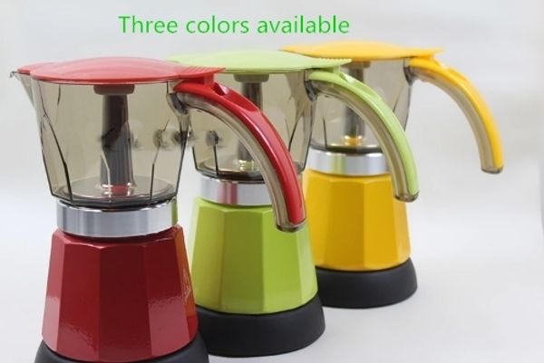 

octagonal separate electric mocha coffee maker