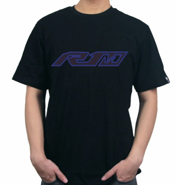

kodaskin motorcycle style 100% cotton r1 r1mt shirt summer mens fashion casual short sleeve o-neck men tee