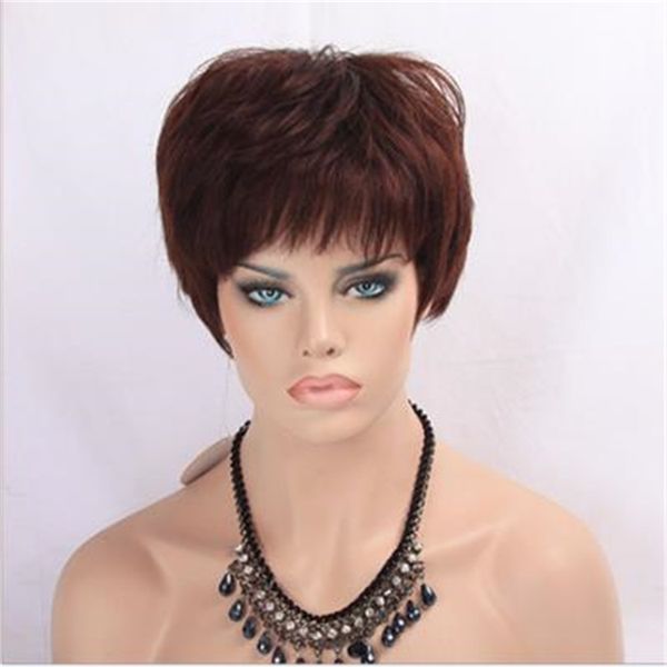Natural Fluffy Fashion Realistic Hot Dyed Real Hair Hood Female