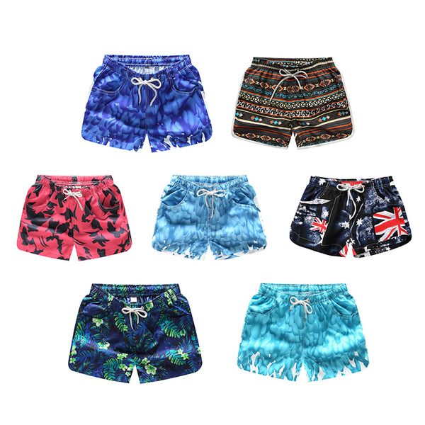 

casual men's beach pants swimming shorts quick dry running sports trunks women swimsuits surfing shorts for men and women