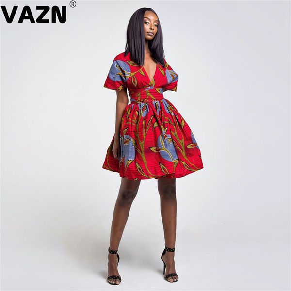 

vazn 2020 последние стиль жоржетта платье отдыха неопрятная sexy мода короткие рукава женщины узелок высокой талией бальное платье мини, Black;pink