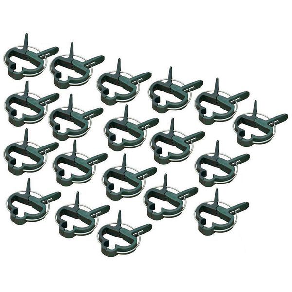 

pflanzenclips starke stabile plant clips extra large for trellises rose bow trellis etc (100 pcs