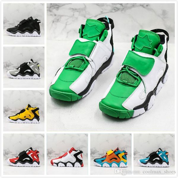 

2019 barrage mid qs uptempo mens basketball shoes goam posites one penny hardaway pippen designer sneakers