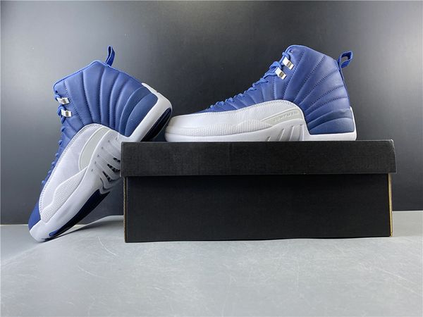 

with box 2020 new mens basketball shoes sneakers stone blue color for men sports shoes trainers us7-13