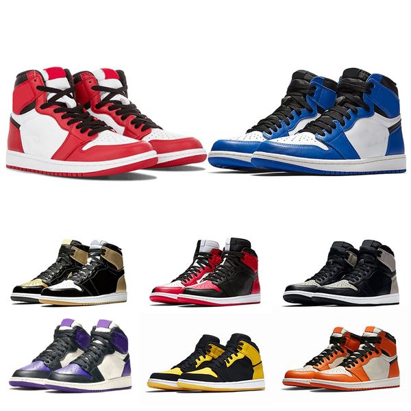 

fashion new 1 chicago red men women basketball shoes 1s powder blue unc mens athletic designer sport trainer sneakers size 36-47
