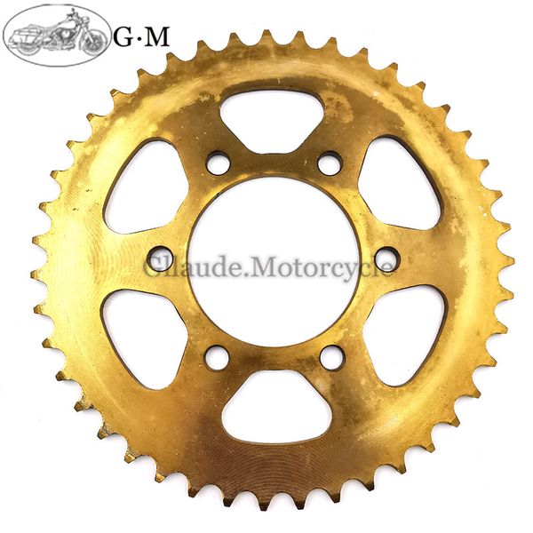 

520 chain rear sprocket gear 43 teeth for en650 vulcan-s er-6f er-6n kle650 versys z650 ninja650 ninja 400 zx-6r zx-6rr