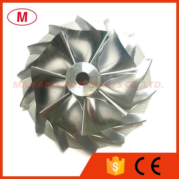 

supercharger 69.00/99.09mm 7+7 blades forward turbo billet compressor wheel/aluminum 2618/milling wheel for rotrex c38-91