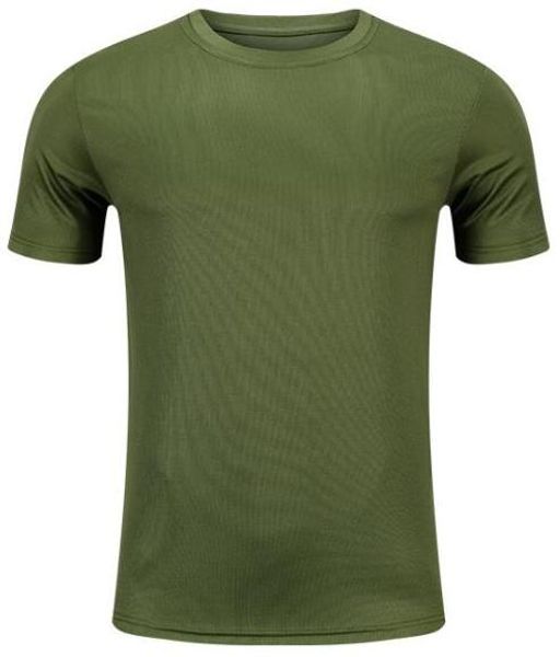 

2019 men's tight clothes running short-sleeved quick-drying t-shirt 2387, Black;blue