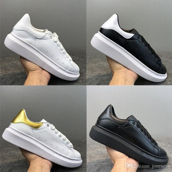 

fashion classic platform luxury designer women shoes solid colors leather trainers mens black velvet reflective chaussures casual sneakers