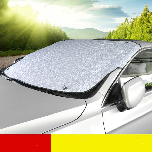 

aluminum foil car front insulation visor sucker