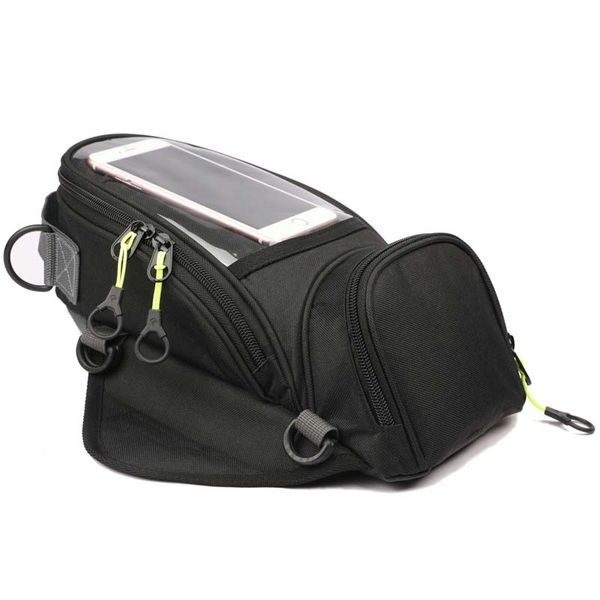 

motorcycle new fuel bag mobile phone navigation bag multifunctional small oil reservoir package magnetic fixed straps fixed