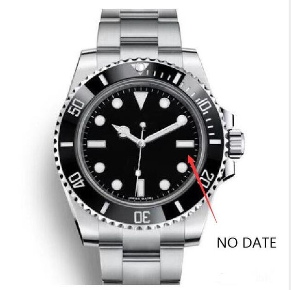 

designers watches business automatic mechanical quality self d ceramic bezel black dial luminous stainless pointersteel master wristwatches, Slivery;brown