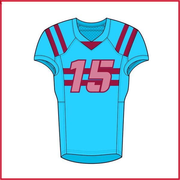 

custom football jerseys good quality quick dryfast shippping red blue yellow dfn