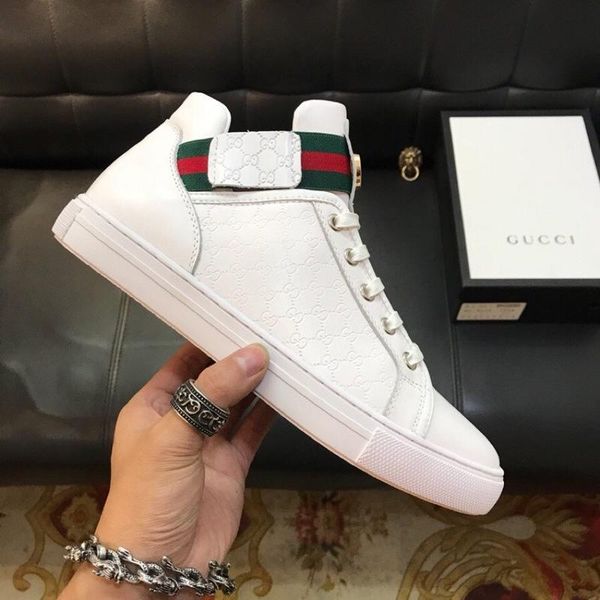 

2020 find similar designer luxury mens casual shoes genuine leather triple white black trainer men fashion leisure sneaker with box h