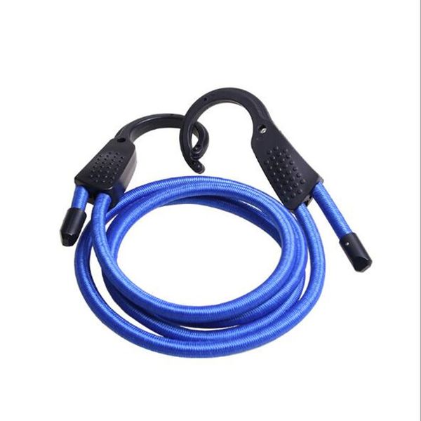 

new 3m stretch elastic 3 color bungee cords hooks lightweight bikes rope tie car luggage roof rack strap hooks wholesale