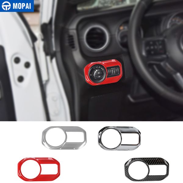

mopai car headlight lamp switch button decoration cover stickers for wrangler jl 2018 up car accessories styling
