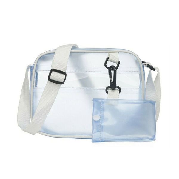 

women's shoulder bag pvc clear transparent bag tote jelly candy summer beach handbag bags /by