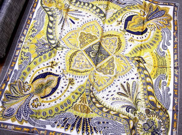 

your princess garden print silk scarf square scarves fashion new neck wear accessory clothing scarfs drop shipping fj85