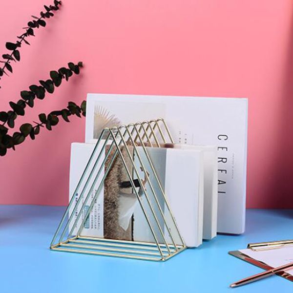 

metal desk book holder modern minimalist bookshelf for home office