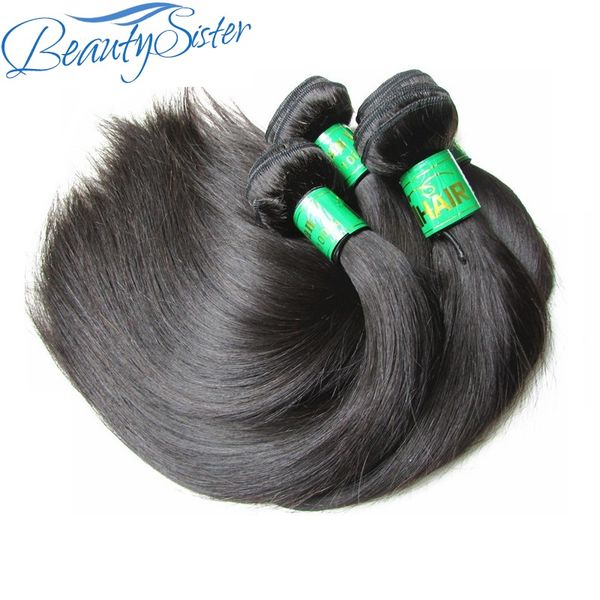 

wholesale raw indian virgin hair silk straight 1kg 10pcs lot unproessed indian remy human hair extension weaves natural color from one donor, Black