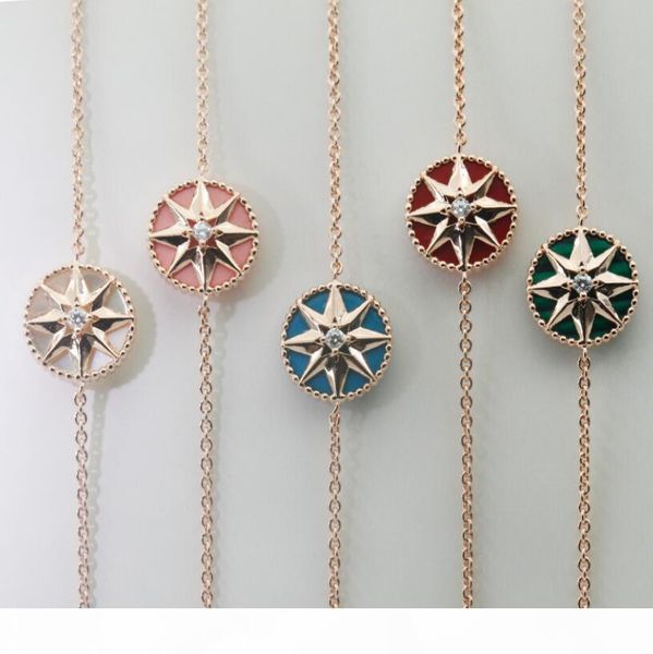 

роскошный ювелирный дизайнер rose des vents браслеты для женщин компас браслеты stras циркон браслеты, Black