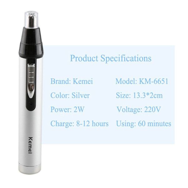 

kemei 6651 3 в 1 электрический tondeuse барбе и др пенсне уход бритва устройства профессиональный ear волос борода брови бритье машина njink