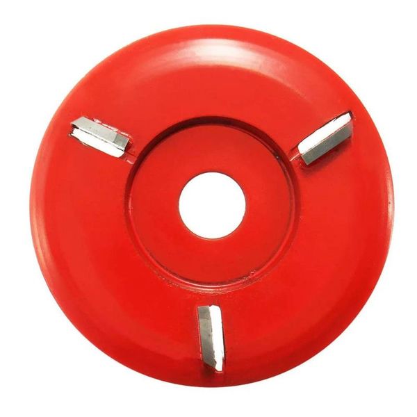 

red angle grinder curved blade 90mm diameter woodcarving disc attachment rotary