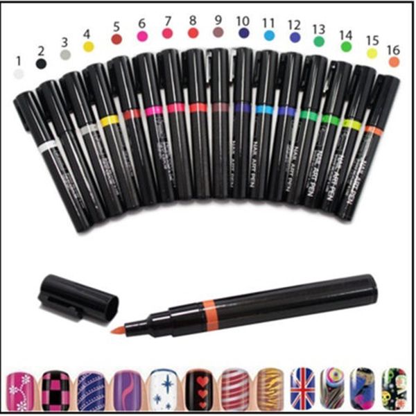 

nail polish boluoyin est 3 in 1 gel varnish pen glitter one step hybrid 16 colors easy to use uv lacquer