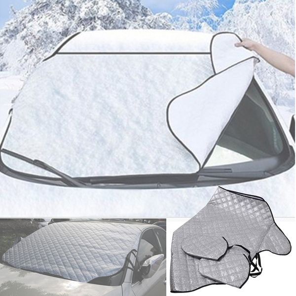 

144 x102cm car windshield snow cover winter cover for car window screen sunlight ice snow frost uv protection for most vehicles