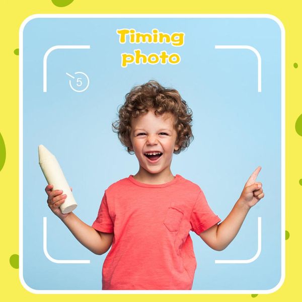 

kids camera with 32gb memory card kids toys gifts 1080p digital camera with mp3 selfie playback video record