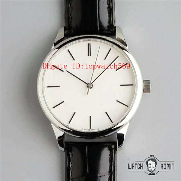 

extra-thin patrimony watch luxury watch wristwatch swiss automatic 28800 vph sapphire crystal 316l steel case super water resistant, Slivery;brown