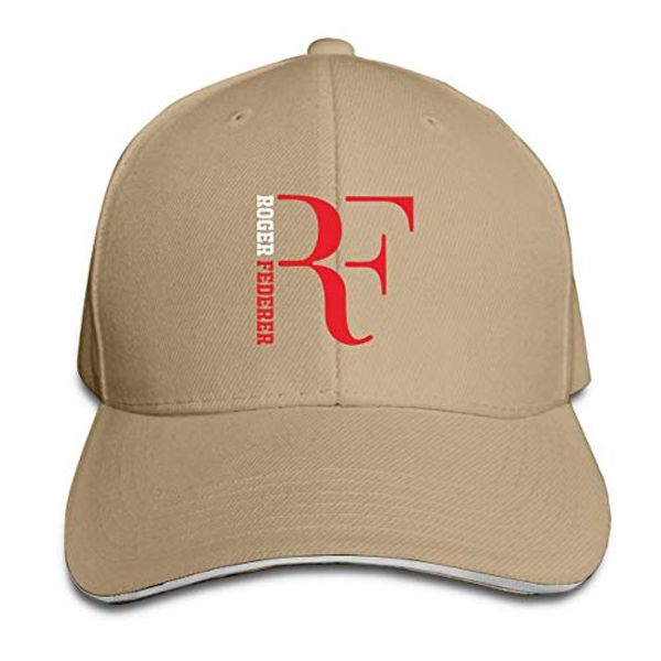 

disar-t fashion adjustable roger-federer rf baseball caps sports outdoors summer hat, Blue;gray